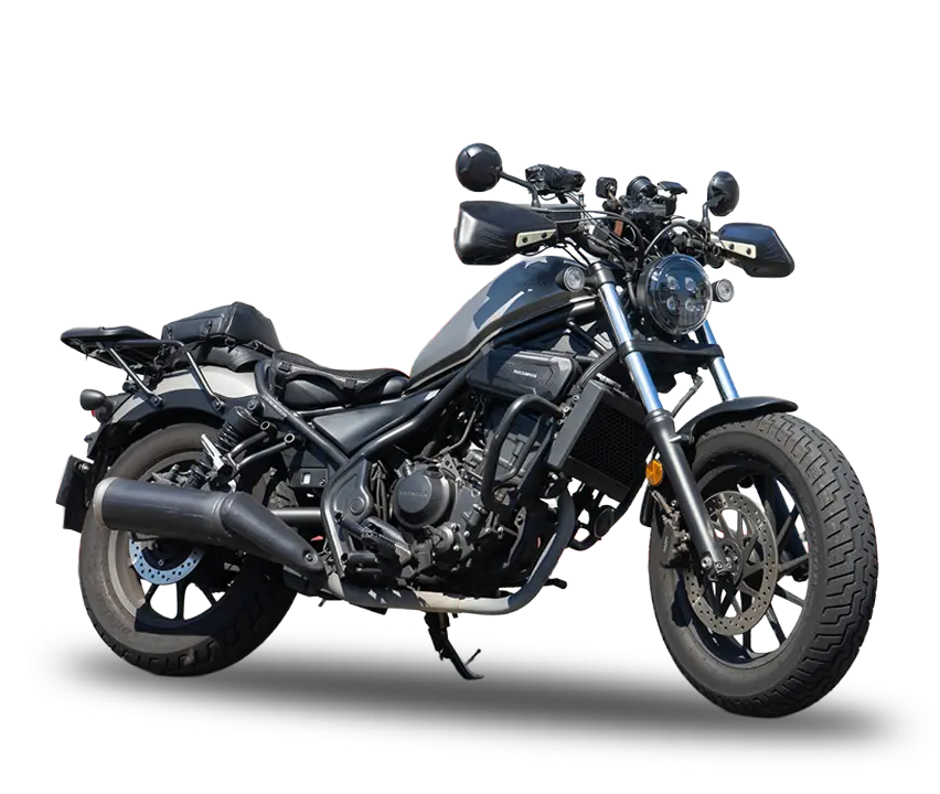 Rebel250(シルバー)のレンタルバイク